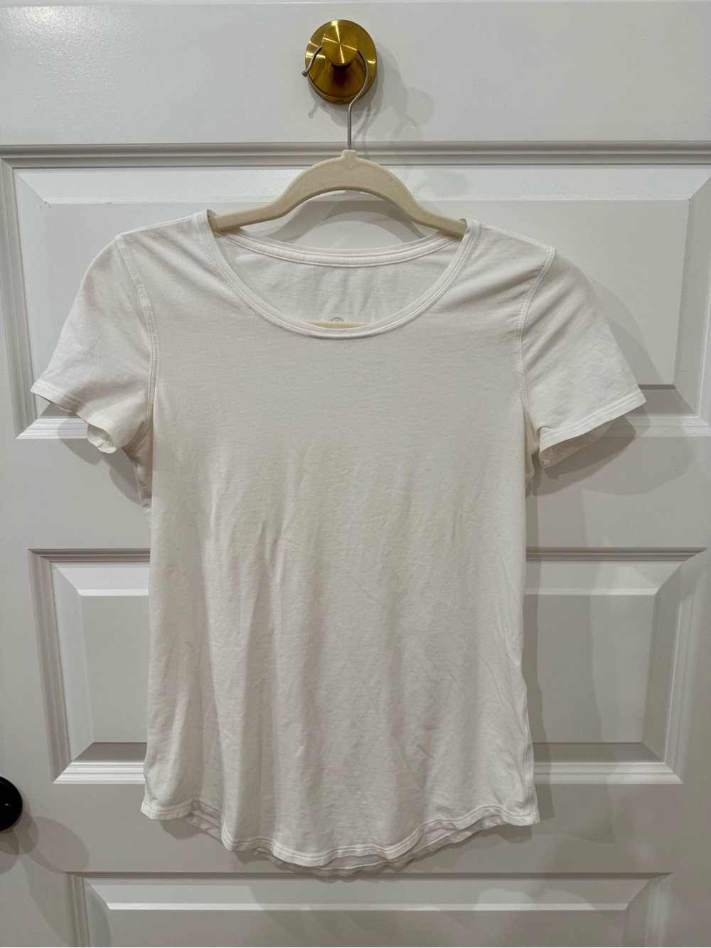 Lululemon White Love Crew Tee